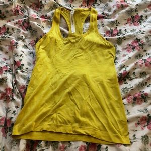 🍋 NWOT Lululemon swiftly tank in Soleil 🍋